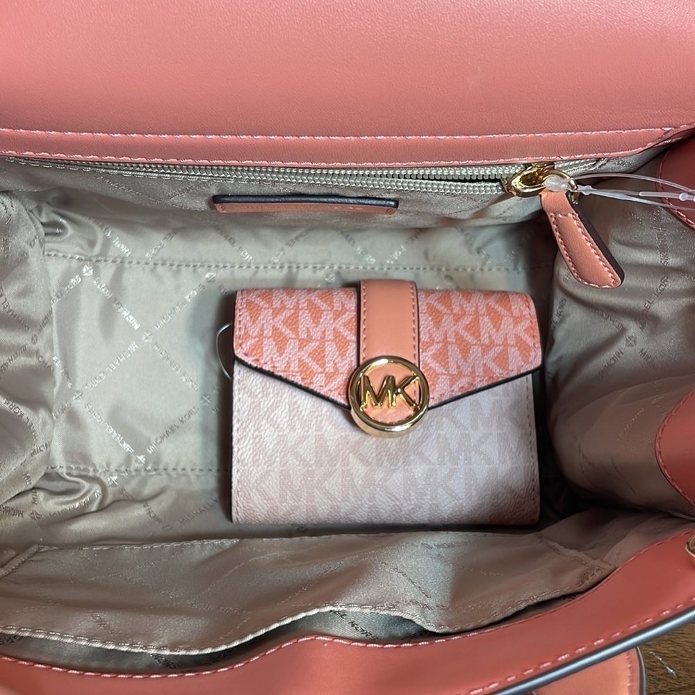 2pc 💕 Michael Kors set matching bag satchel wallet - Picture 9 of 12